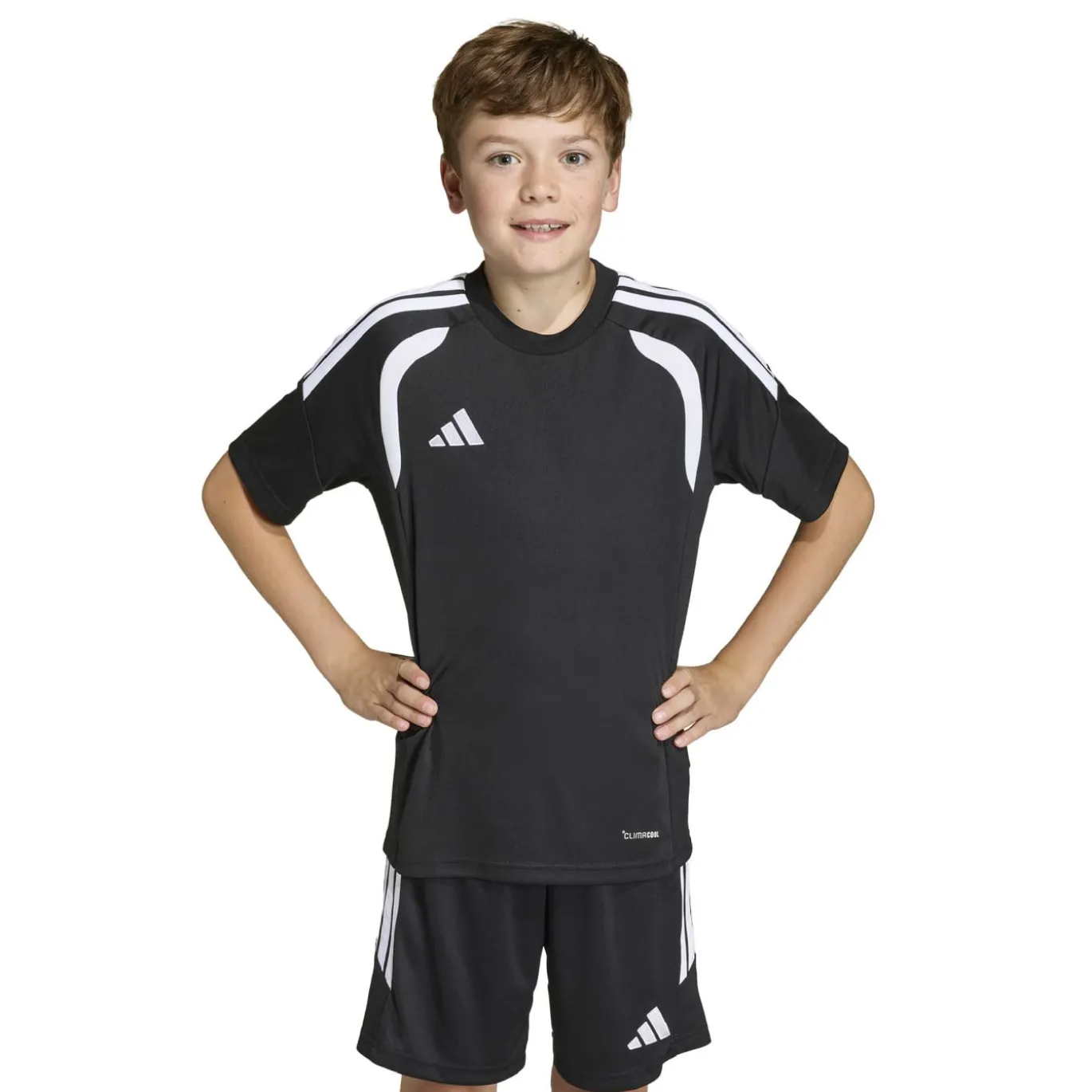 adidas Tiro 26 League Voetbalshirt Kids Zwart Wit