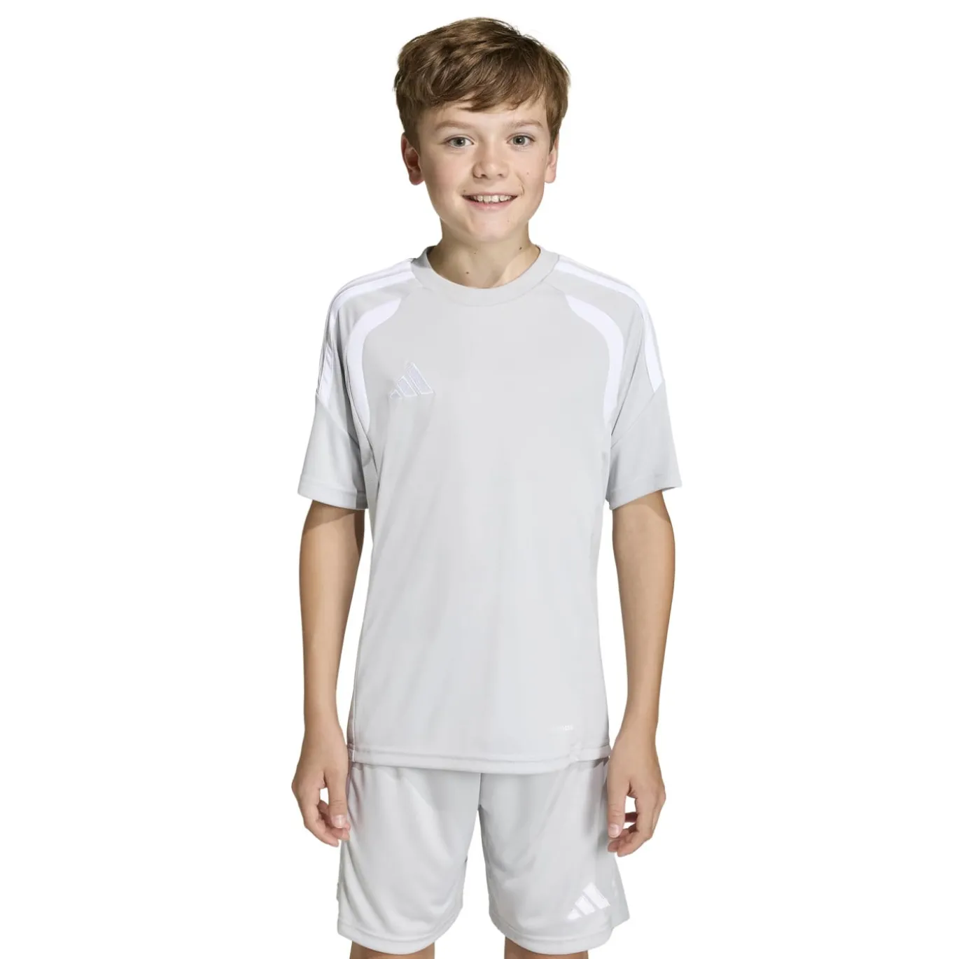adidas Tiro 26 League Voetbalshirt Kids Grijs Wit