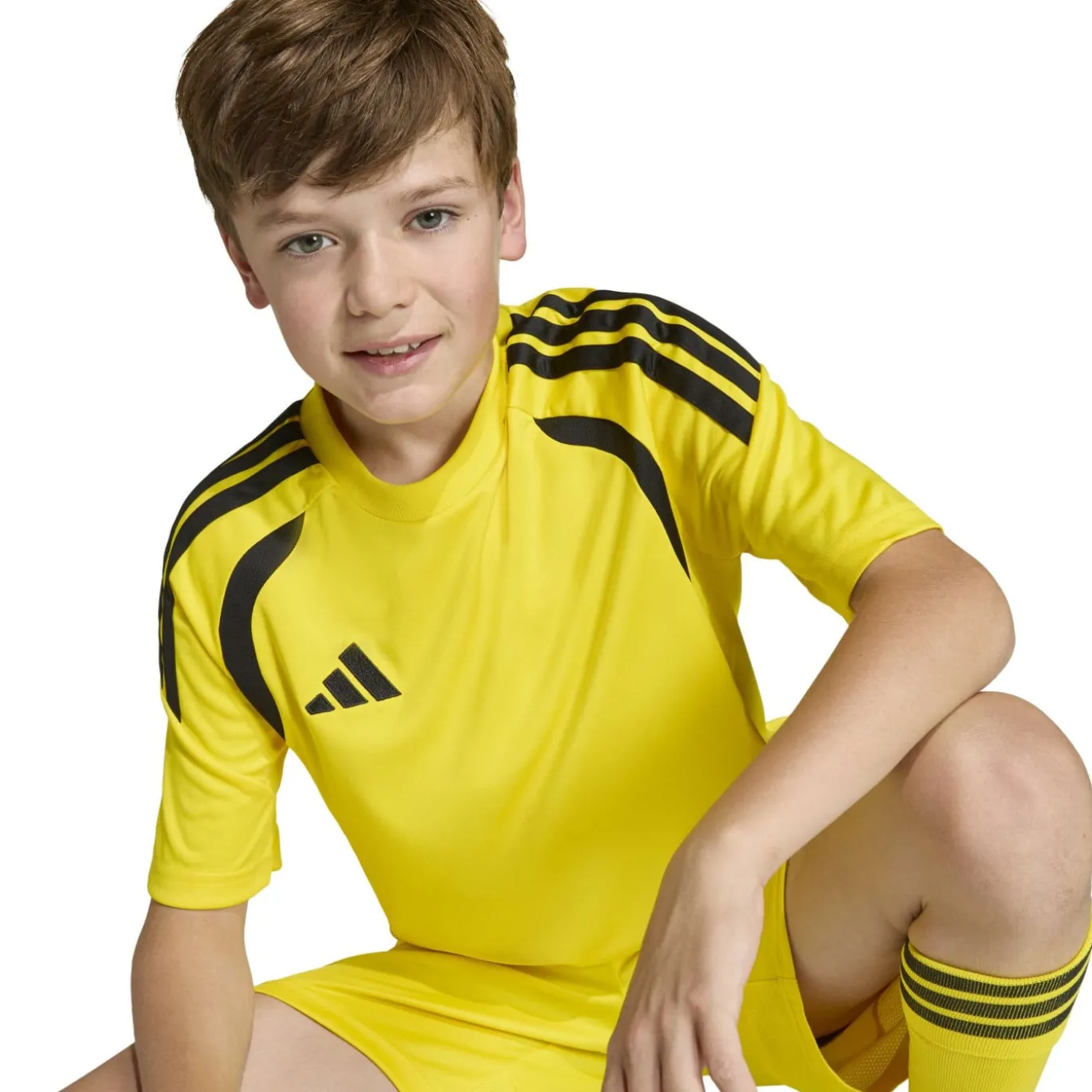adidas Tiro 26 League Voetbalshirt Kids Geel Zwart