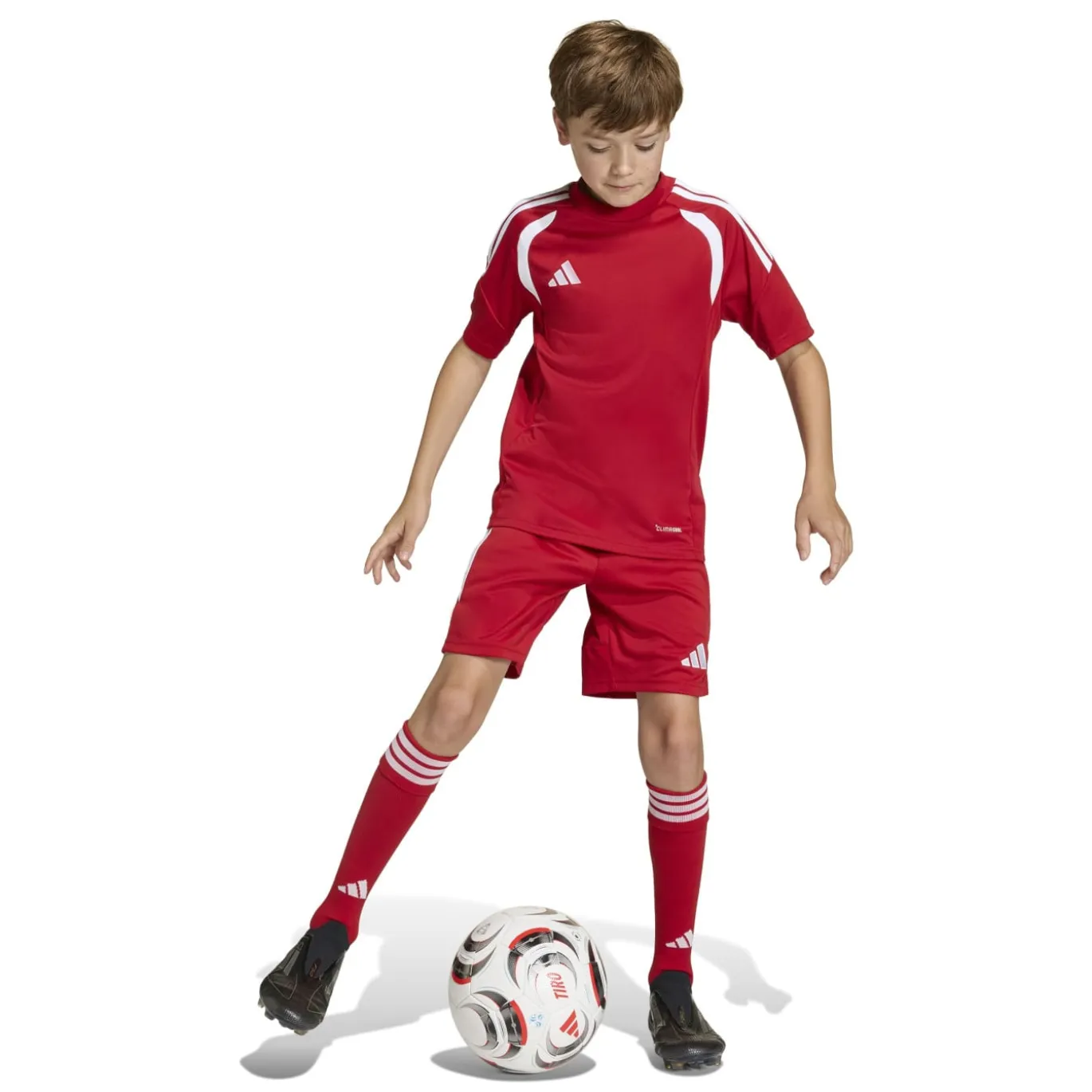 adidas Tiro 26 League Voetbalshirt Kids Rood Wit