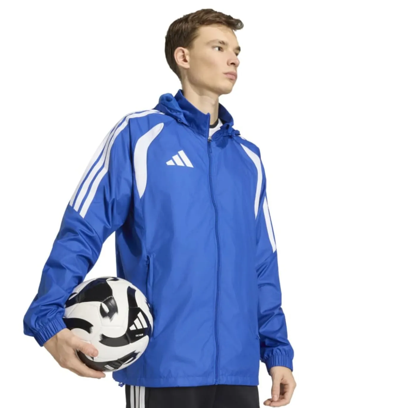 adidas Tiro 26 League Windbreaker Blauw Wit