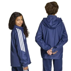 adidas Tiro 26 League Windbreaker Kids Donkerblauw Wit