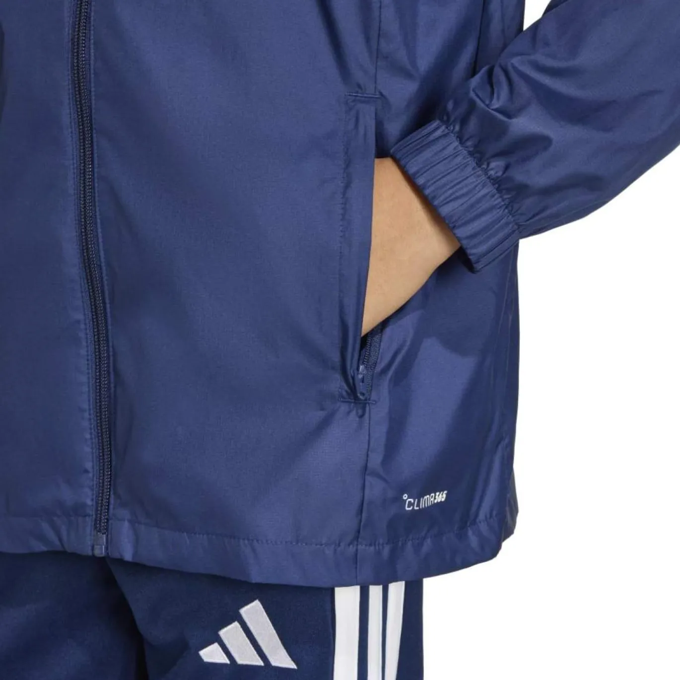 adidas Tiro 26 League Windbreaker Kids Donkerblauw Wit