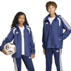 adidas Tiro 26 League Windbreaker Kids Donkerblauw Wit