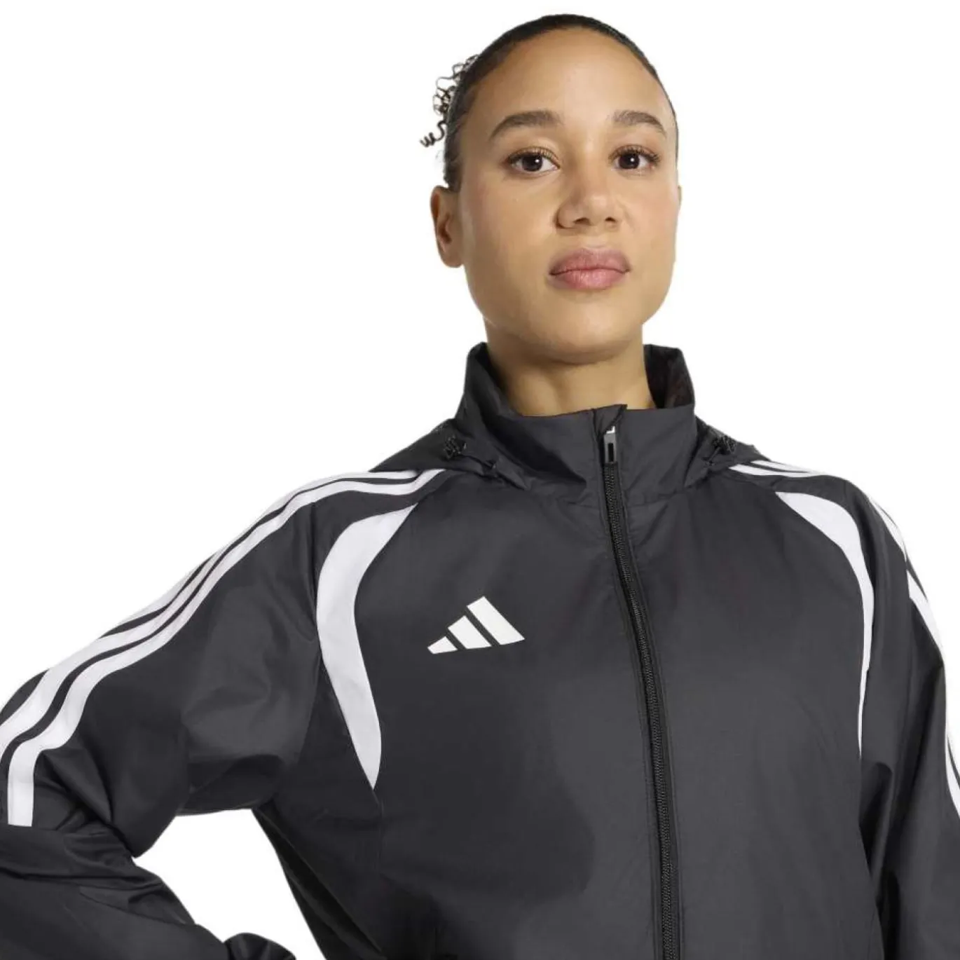adidas Tiro 26 League Windbreaker Dames Zwart Wit