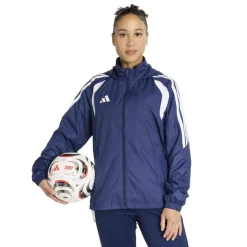 adidas Tiro 26 League Windbreaker Dames Donkerblauw Wit