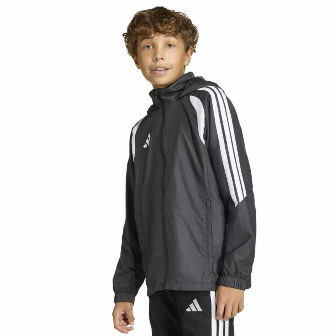 adidas Tiro 26 League Windbreaker Kids Zwart Wit