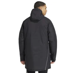 adidas Tiro 24 Parka Jas Zwart Wit