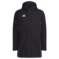 adidas Tiro 24 Parka Jas Zwart Wit