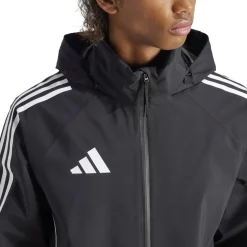 adidas Tiro 24 Regenjas Zwart Wit