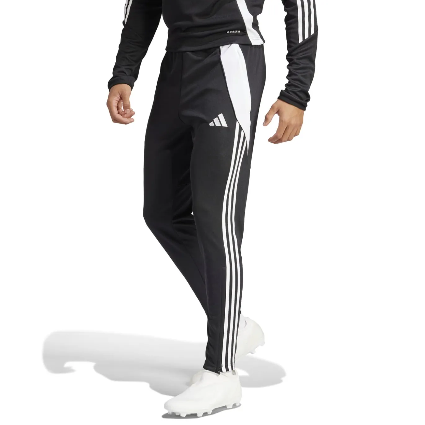 adidas Tiro 24 Slim Trainingsbroek Zwart Wit