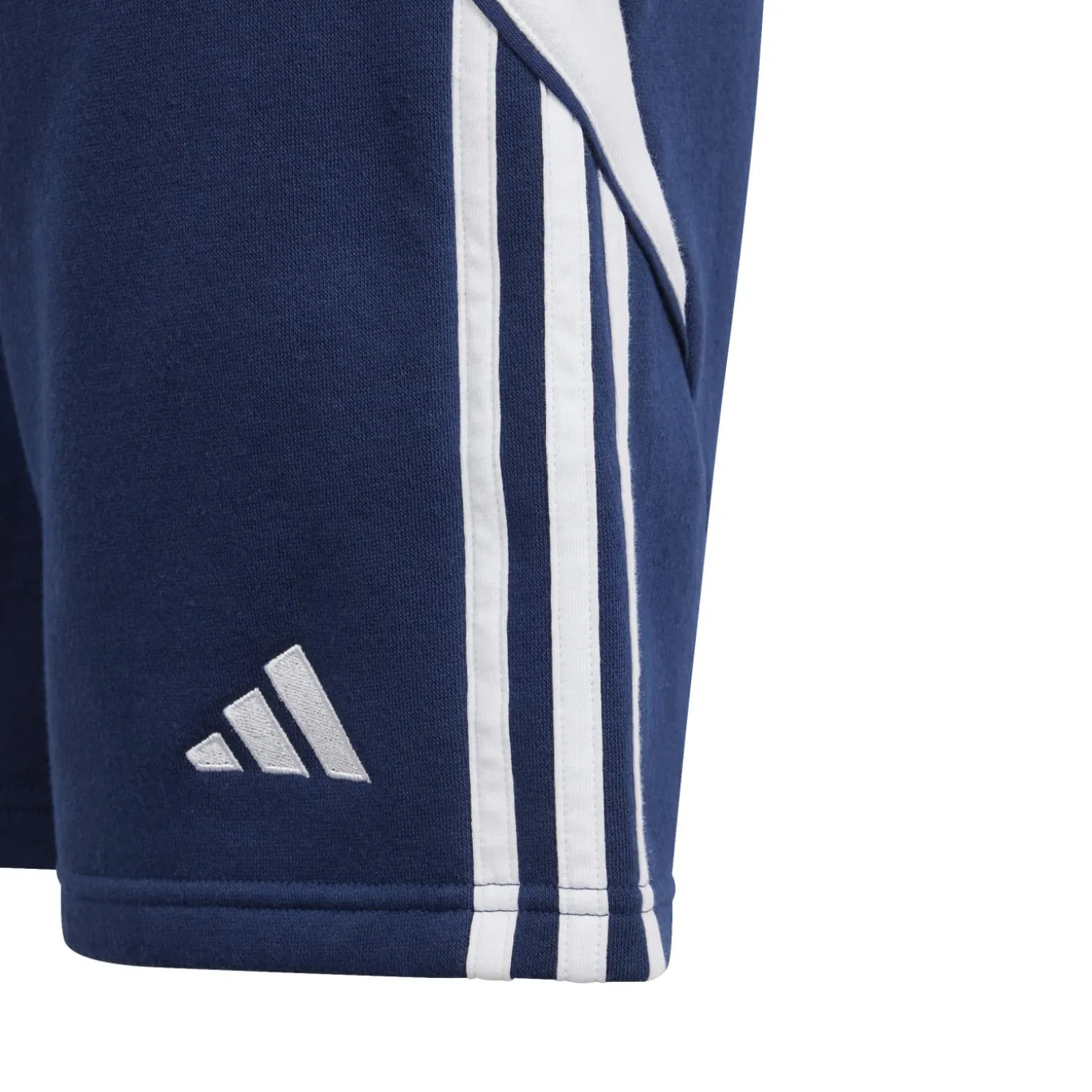 adidas Tiro 24 Sweat Broekje Kids Donkerblauw Wit