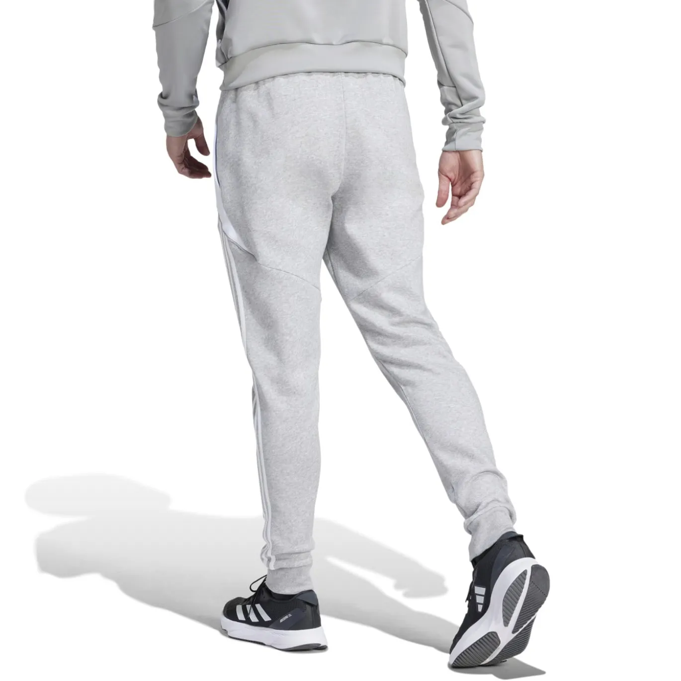 adidas Tiro 24 Sweat Trainingsbroek Lichtgrijs Wit
