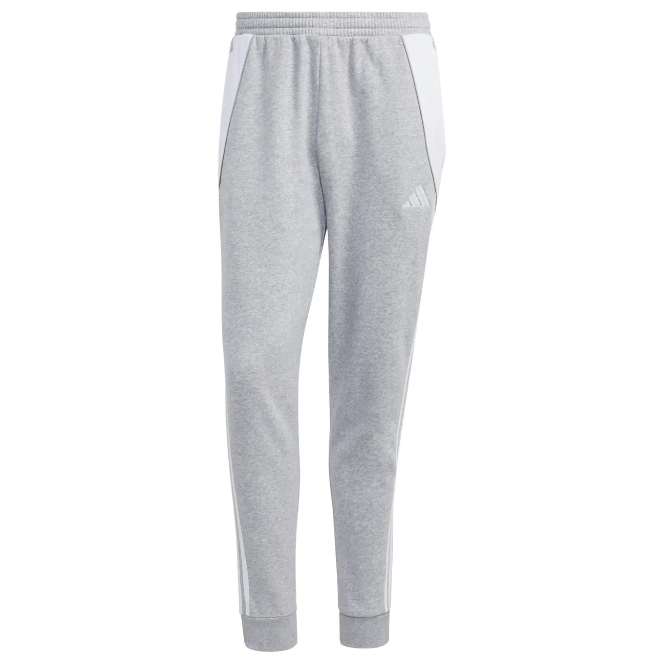 adidas Tiro 24 Sweat Trainingsbroek Lichtgrijs Wit