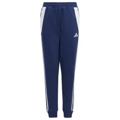 adidas Tiro 24 Sweat Trainingsbroek Kids Donkerblauw Wit