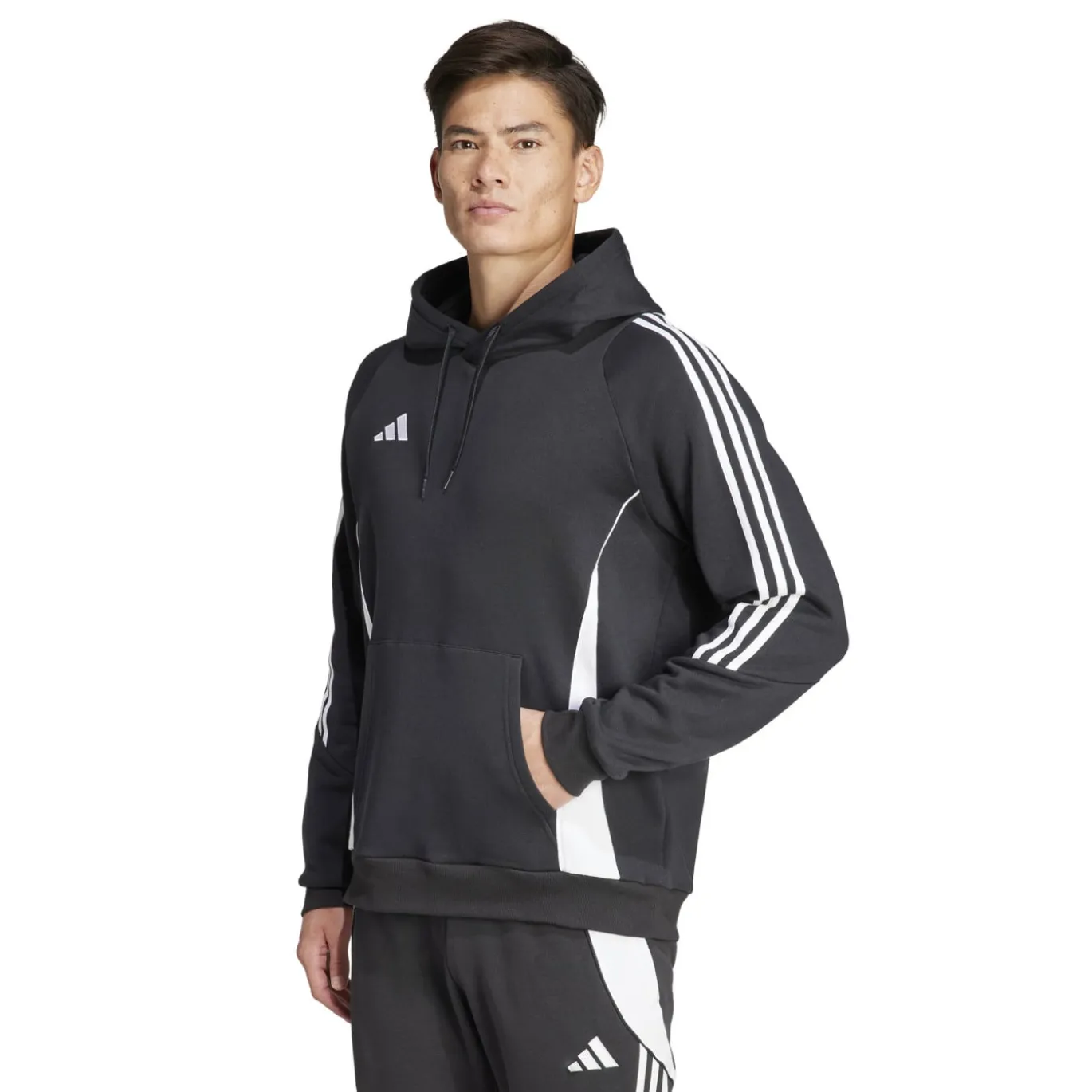 adidas Tiro 24 Sweat Trainingspak Zwart Wit