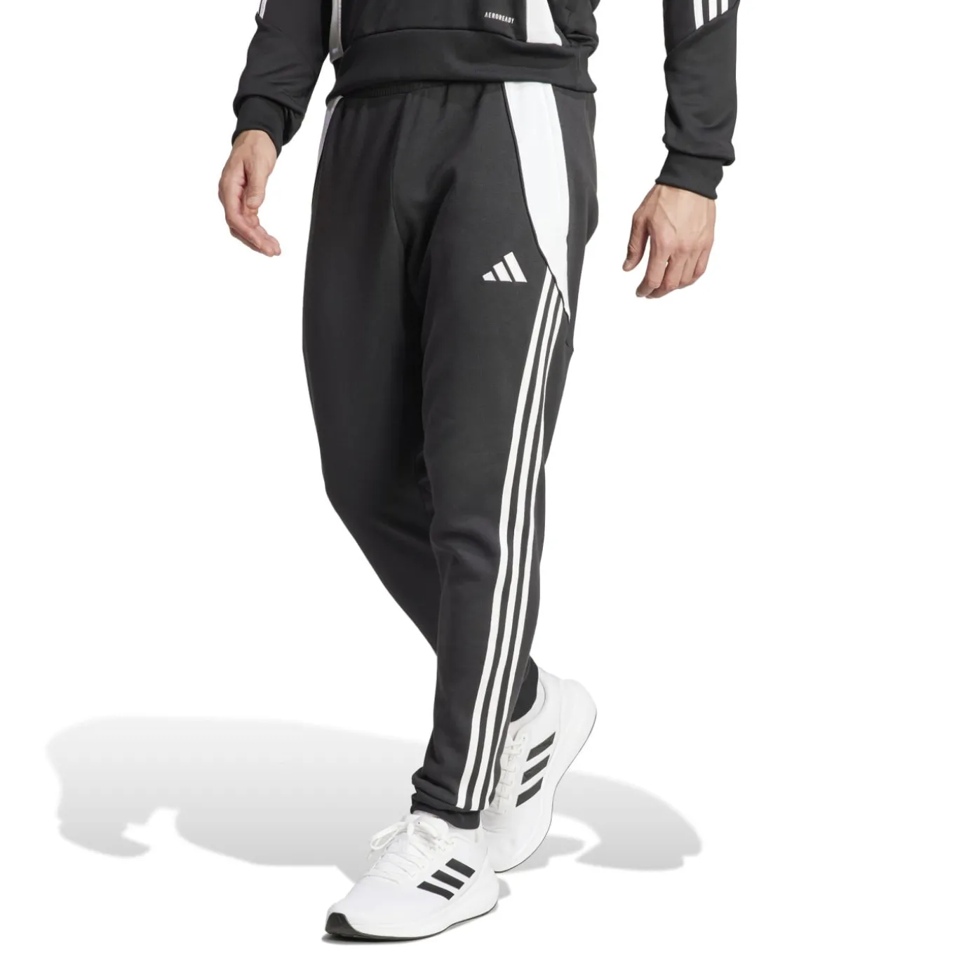 adidas Tiro 24 Sweat Trainingspak Zwart Wit