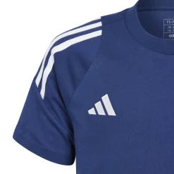 adidas Tiro 24 Sweat T-Shirt Kids Donkerblauw Wit