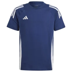 adidas Tiro 24 Sweat T-Shirt Kids Donkerblauw Wit