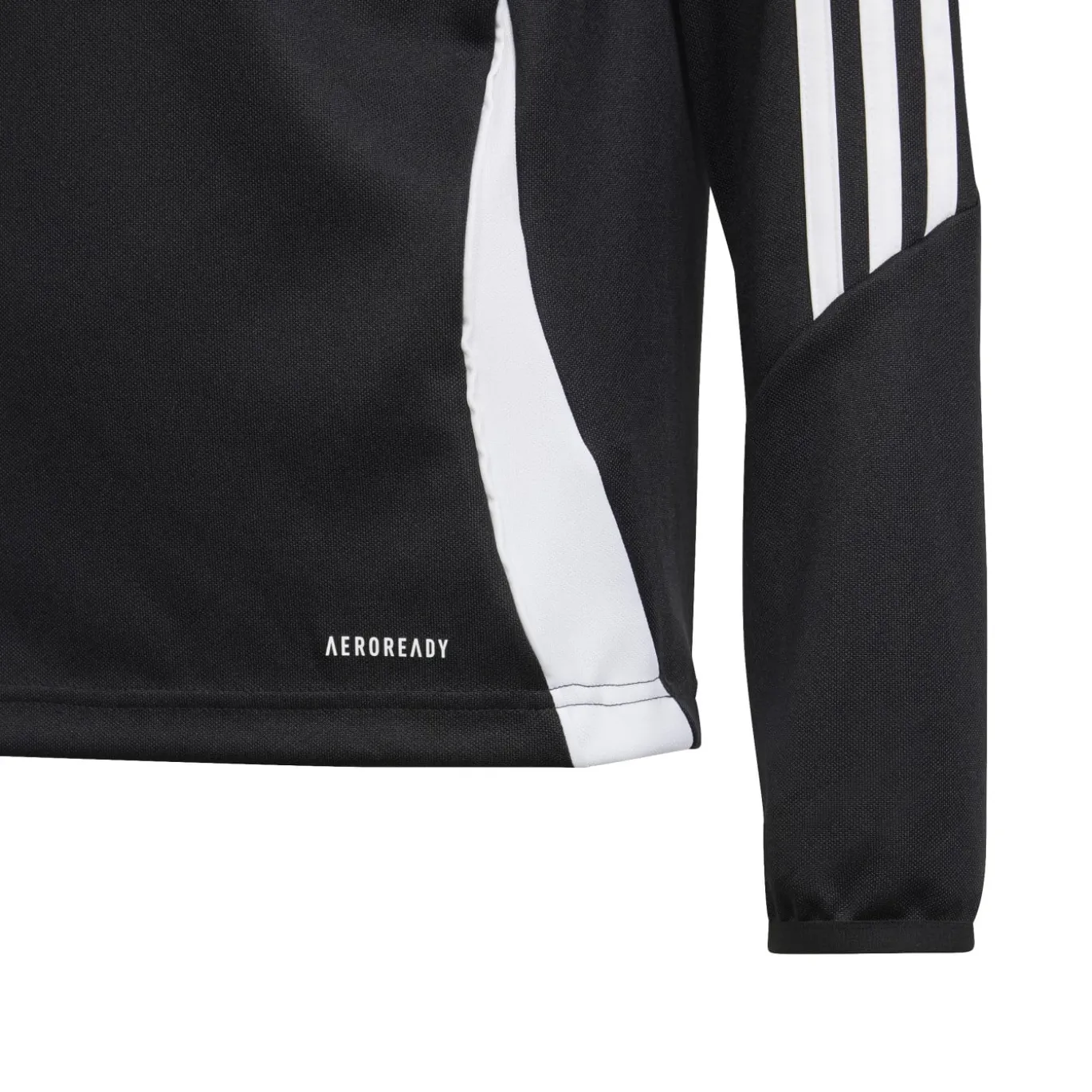 adidas Tiro 24 Trainingspak 1/4-Zip Kids Zwart Wit