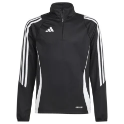 adidas Tiro 24 Trainingspak 1/4-Zip Kids Zwart Wit