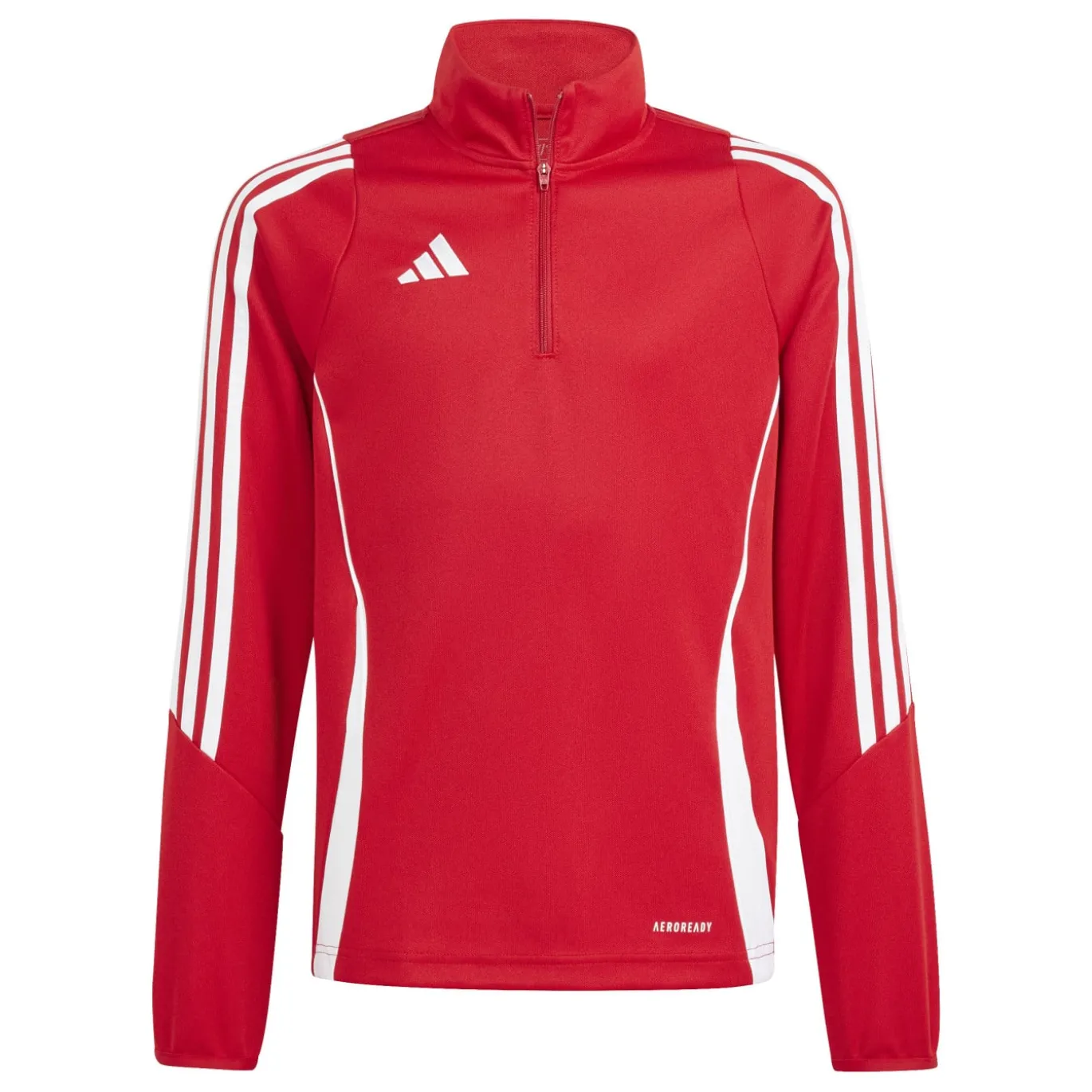 adidas Tiro 24 Trainingspak 1/4-Zip Kids Rood Zwart Wit