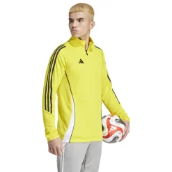 adidas Tiro 24 Trainingspak 1/4-Zip Geel Zwart Wit