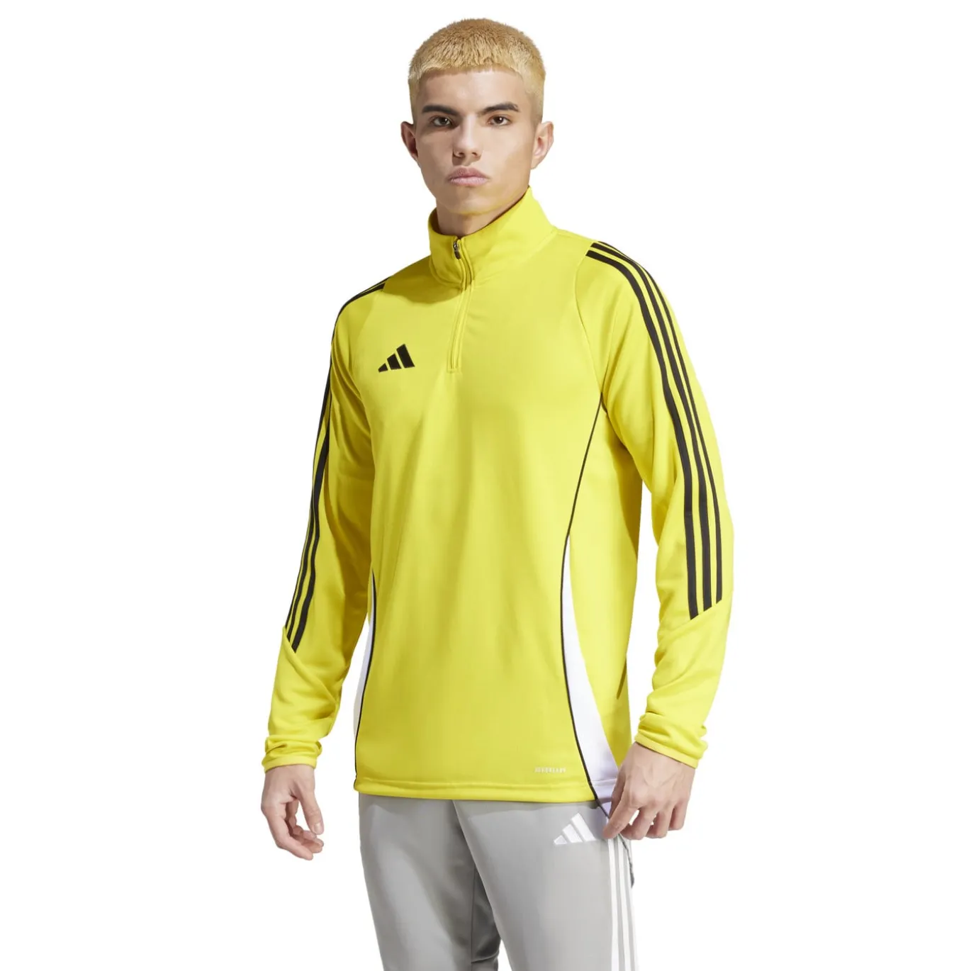 adidas Tiro 24 Trainingspak 1/4-Zip Geel Zwart Wit