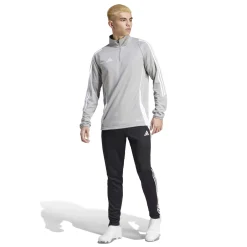 adidas Tiro 24 Trainingspak 1/4-Zip Lichtgrijs Zwart Wit