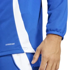 adidas Tiro 24 Trainingspak 1/4-Zip Blauw Donkerblauw Wit