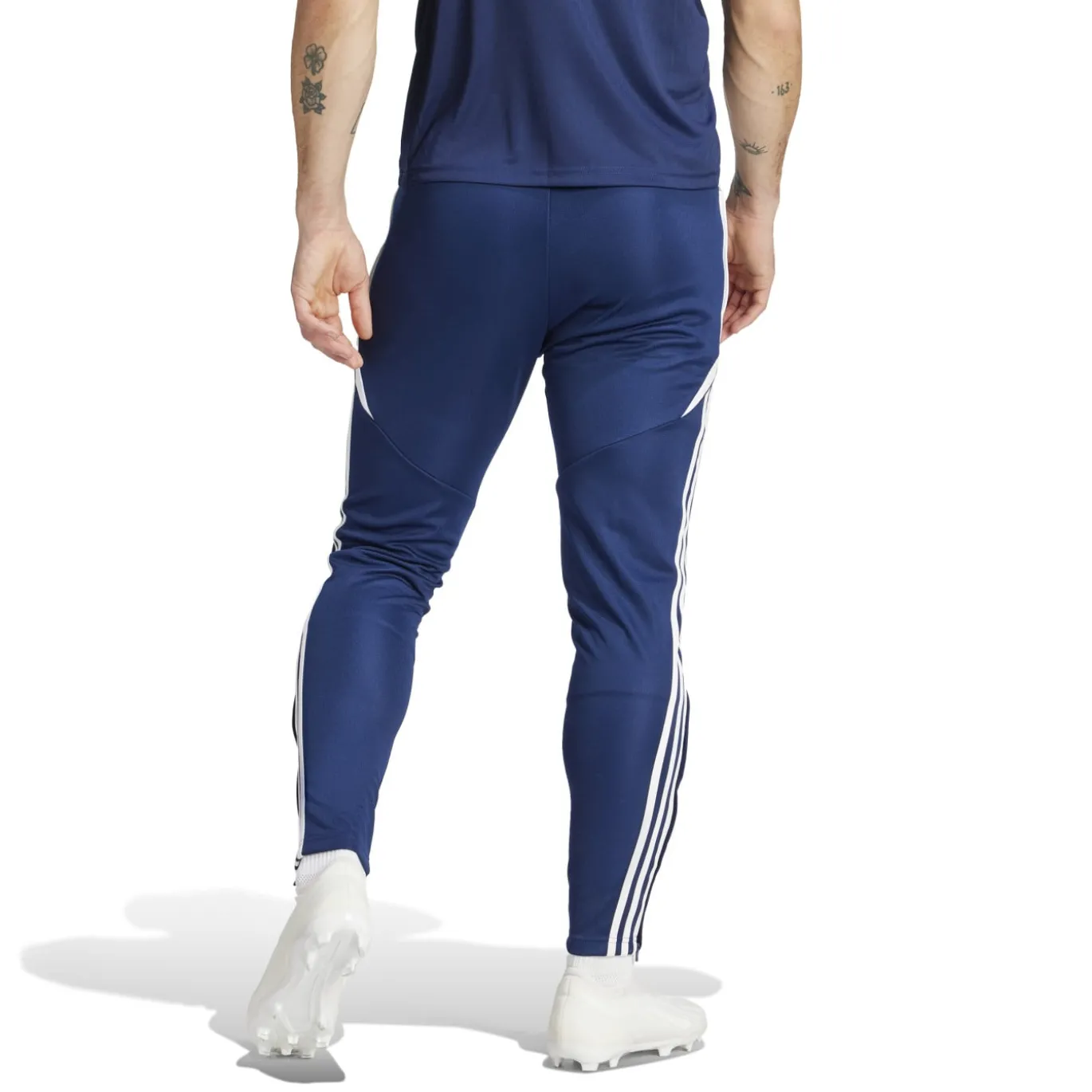 adidas Tiro 24 Trainingspak 1/4-Zip Blauw Donkerblauw Wit