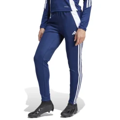 adidas Tiro 24 Trainingspak 1/4-Zip Dames Blauw Donkerblauw Wit