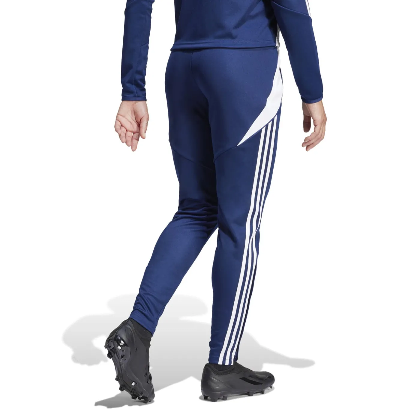 adidas Tiro 24 Trainingspak 1/4-Zip Dames Blauw Donkerblauw Wit