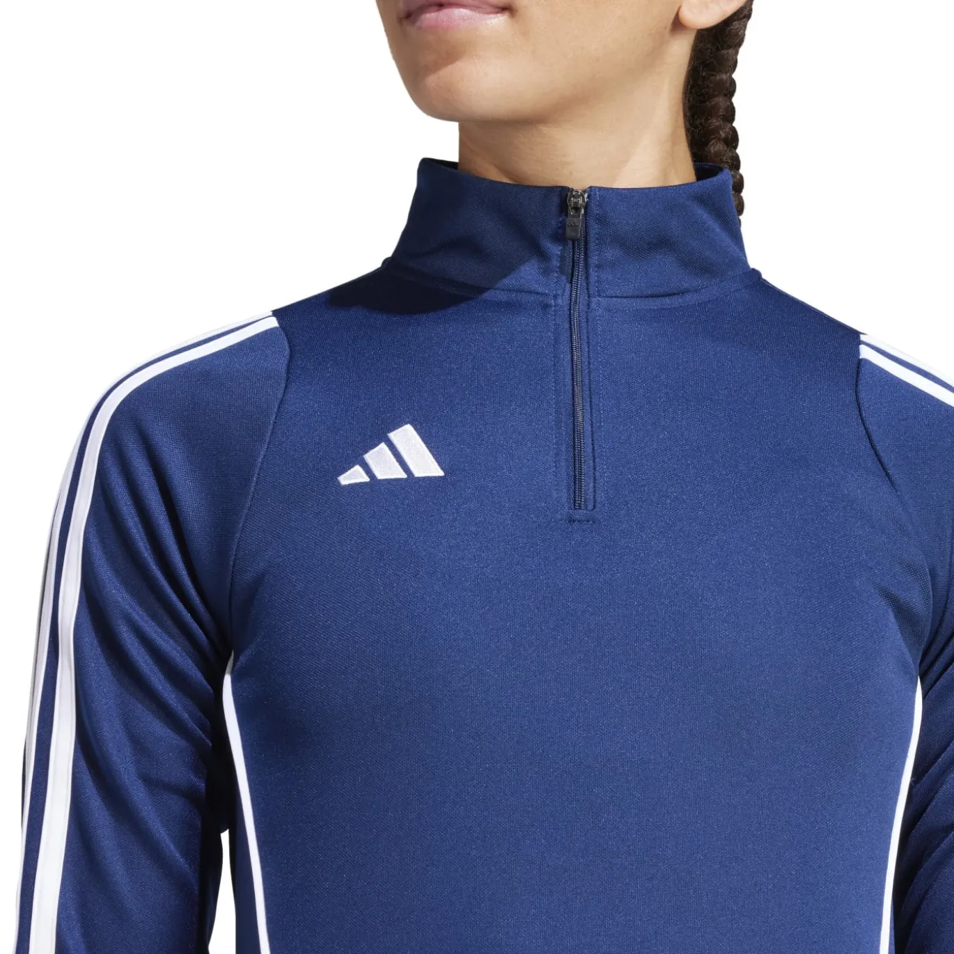 adidas Tiro 24 Trainingspak 1/4-Zip Dames Donkerblauw Wit