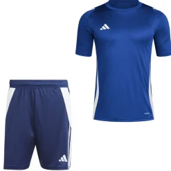 adidas Tiro 24 Trainingsset Blauw Donkerblauw Wit