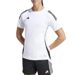 adidas Tiro 24 Trainingsshirt Dames Wit Zwart