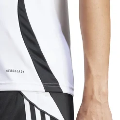 adidas Tiro 24 Trainingsshirt Dames Wit Zwart