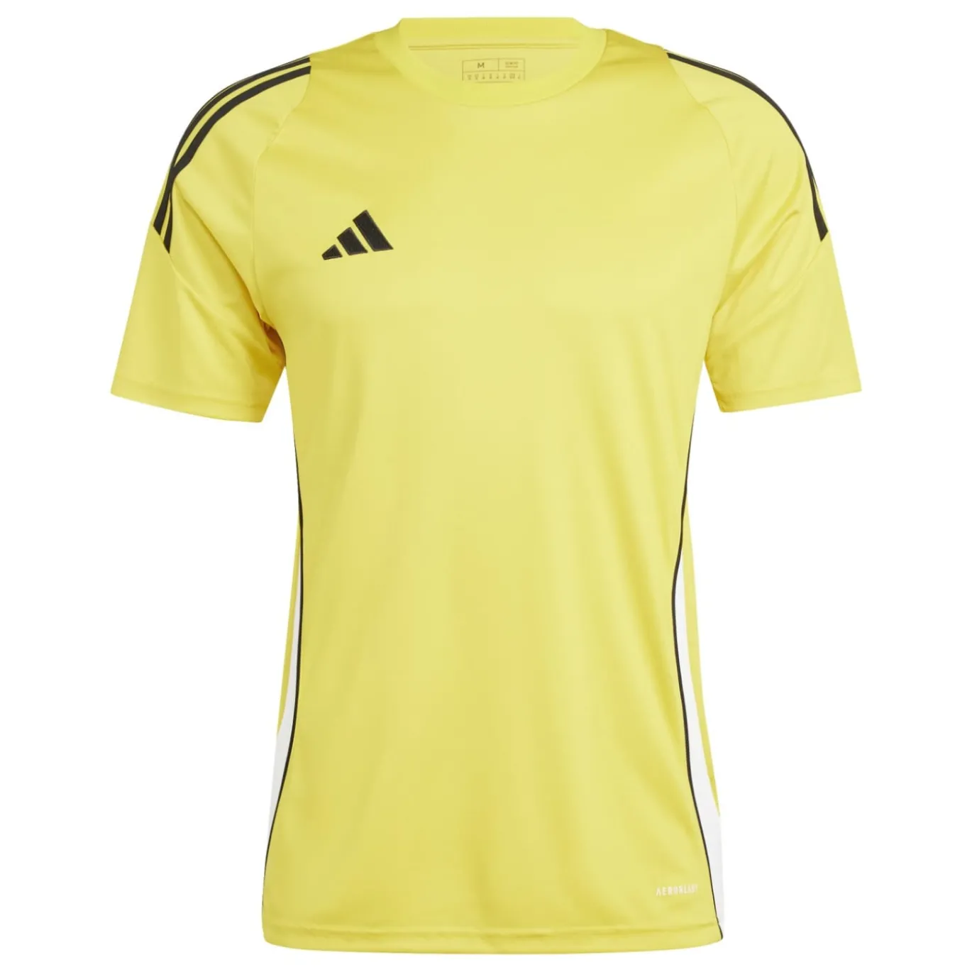 adidas Tiro 24 Trainingsshirt Geel Zwart Wit