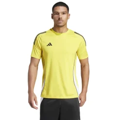 adidas Tiro 24 Trainingsshirt Geel Zwart Wit