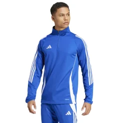 adidas Tiro 24 Trainingstrui 1/4-Zip Blauw Wit