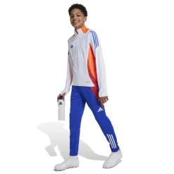 adidas Tiro 24 Trainingstrui 1/4-Zip Kids Wit Blauw Rood Oranje