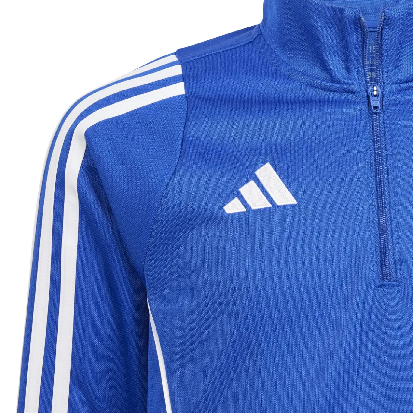 adidas Tiro 24 Trainingstrui 1/4-Zip Kids Blauw Wit