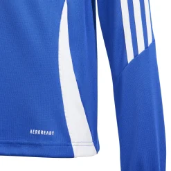adidas Tiro 24 Trainingstrui 1/4-Zip Kids Blauw Wit