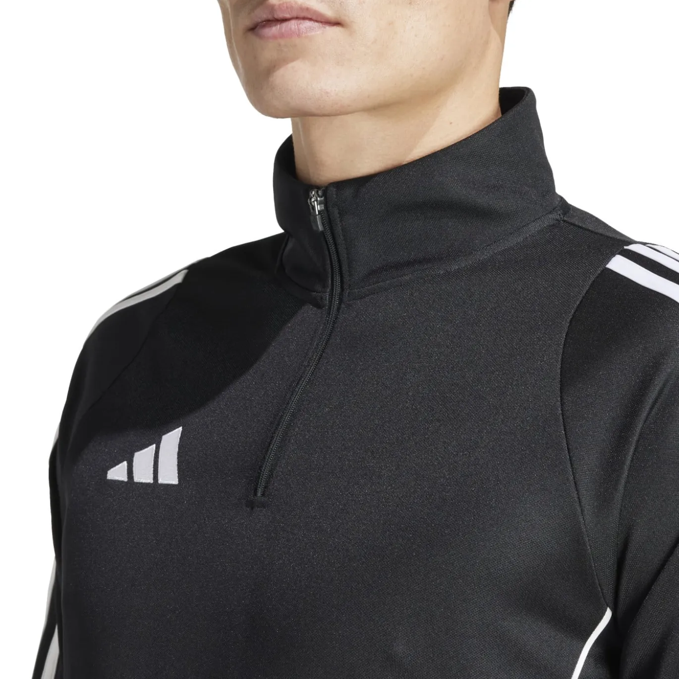 adidas Tiro 24 Trainingstrui 1/4-Zip Zwart Wit