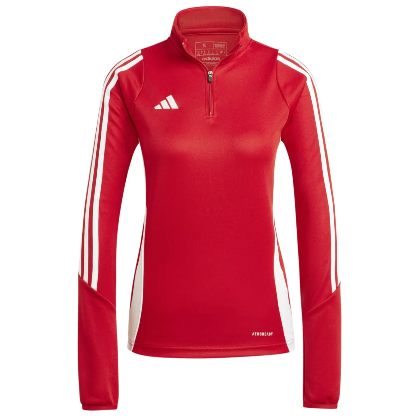 adidas Tiro 24 Trainingstrui 1/4-Zip Dames Rood Wit
