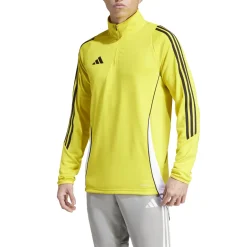 adidas Tiro 24 Trainingstrui 1/4-Zip Geel Zwart Wit