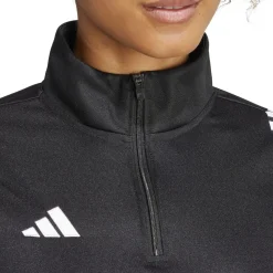 adidas Tiro 24 Trainingstrui 1/4-Zip Dames Zwart Wit
