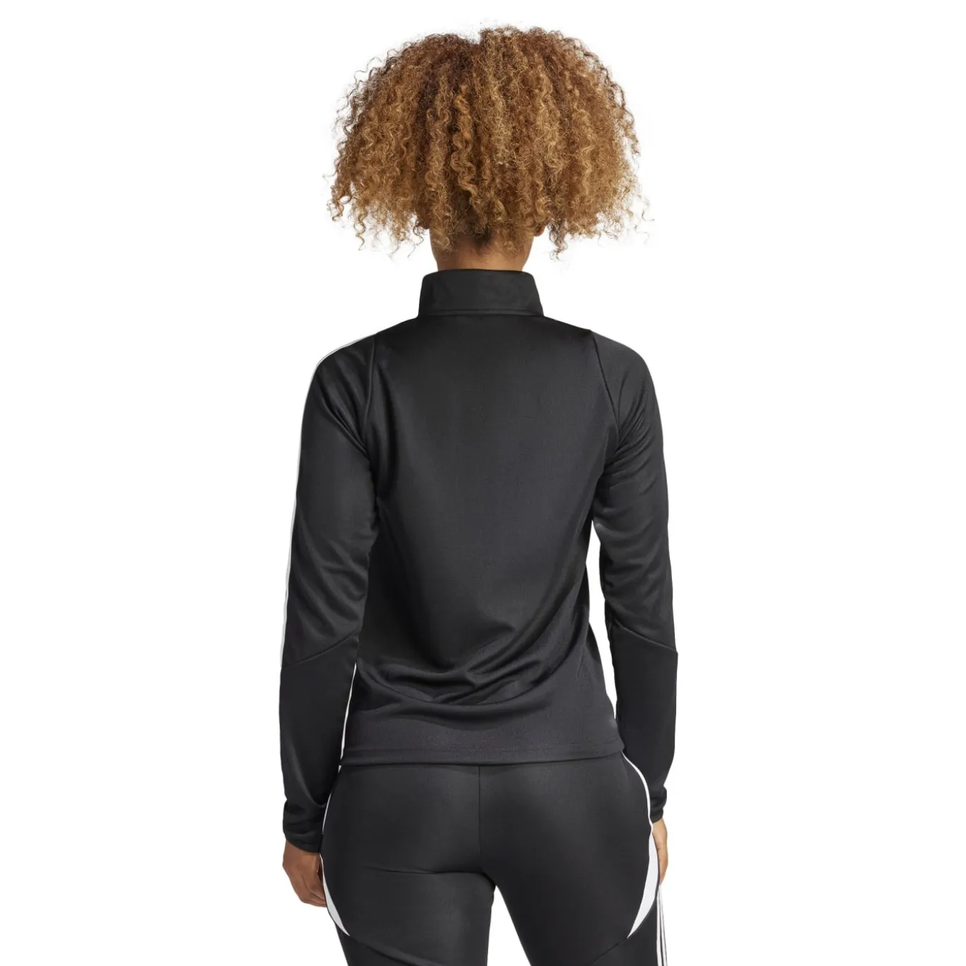 adidas Tiro 24 Trainingstrui 1/4-Zip Dames Zwart Wit