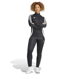 adidas Tiro 24 Trainingstrui 1/4-Zip Dames Zwart Wit