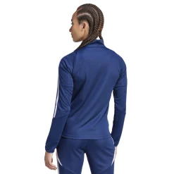 adidas Tiro 24 Trainingstrui 1/4-Zip Dames Donkerblauw Wit